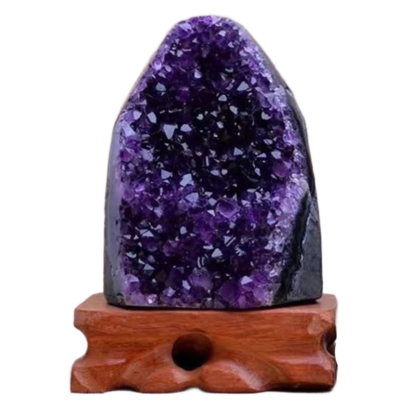 FLYIODFCXV crystal stone, Raw Amethyst Cluster Crystal Druze Geode Rough Rock Minerals Specimen Reiki Meditation Wichcraft Spiritua(700~800g)