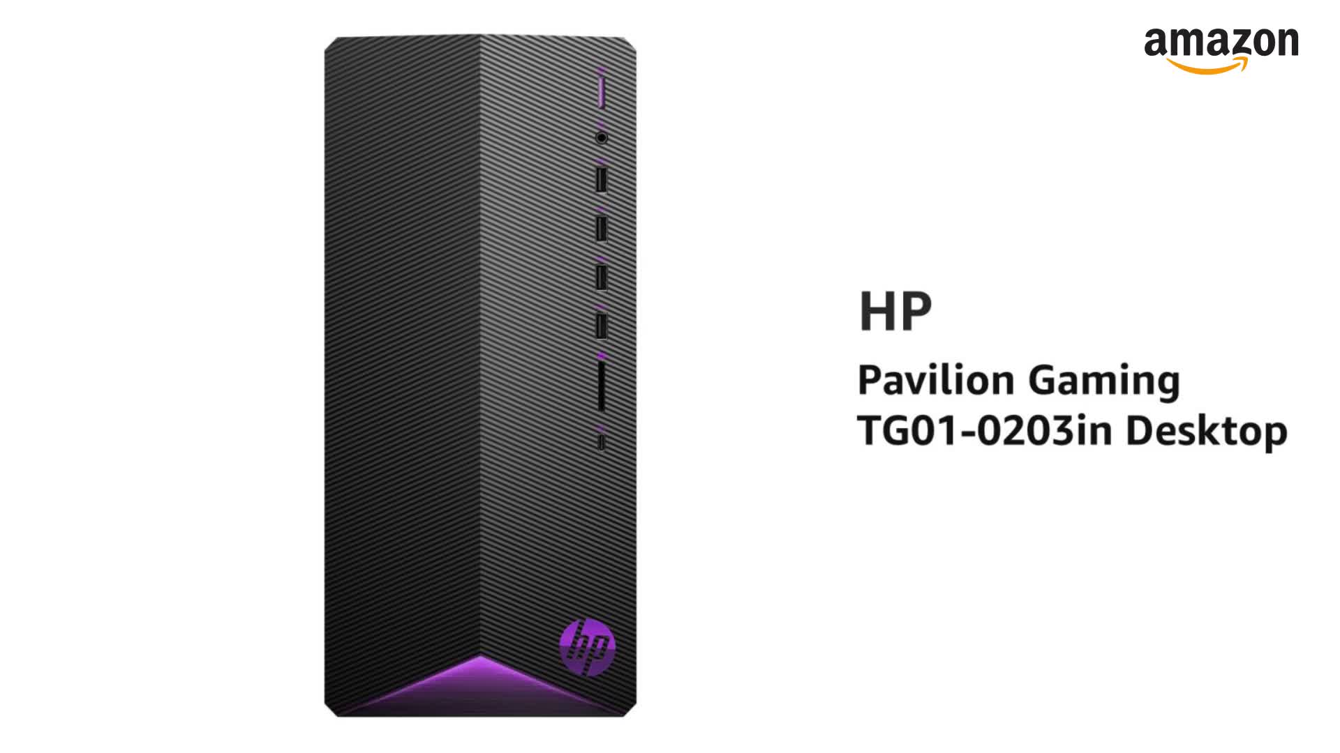HP Pavilion Gaming TG01-0203in Desktop (3rd Gen Ryzen7-3700X/8GB