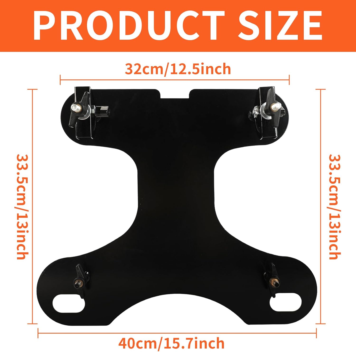 Kmise 4-Piece Silent Drum Practice Pad Kit with Drum Sticks,Portable and Adjustable Drum Pad for Quiet Practice, Perfect Snare Drum Practice Pad Kit for All-ages Drummers