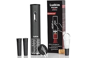 Electric Wine Opener Set: Open Bottles Effortlessly with Style