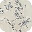 Butterfly | Black on Beige