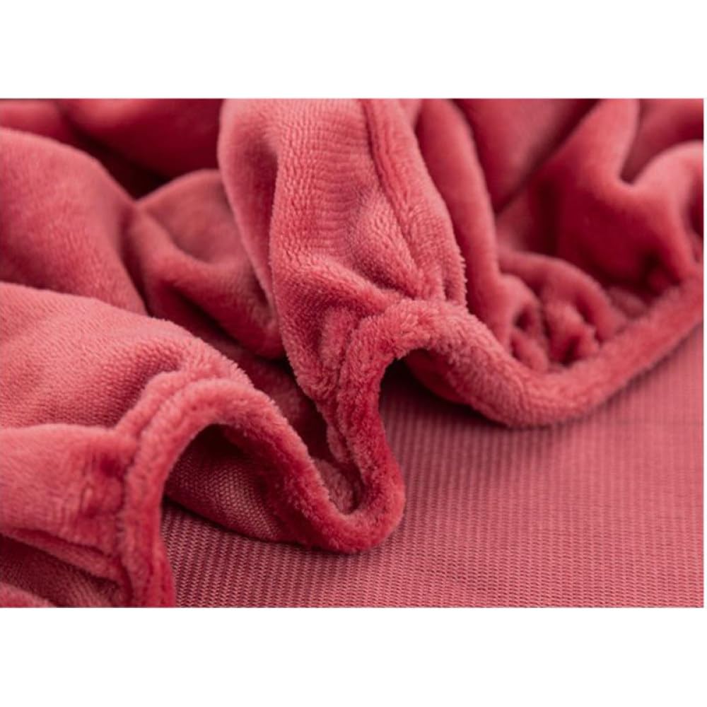 Sábana Bajera elástica de Terciopelo cálido para Invierno, Funda de colchón, Colcha de Lana de Coral, Ropa de Cama, Cama Doble, tamaño King, 7,90x200x15cm, 1 Unidad