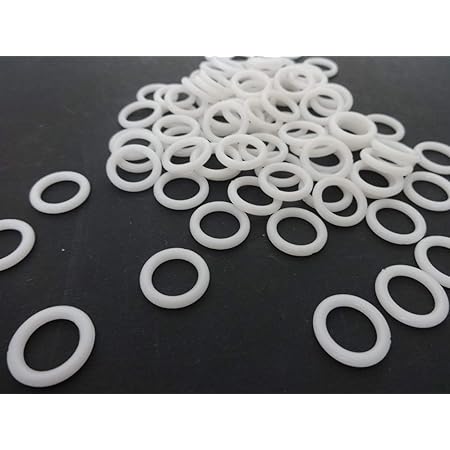 Amazon.com: 100 Pieces Roman Blind Curtain Rings, O-Rings Plastic Rings ...