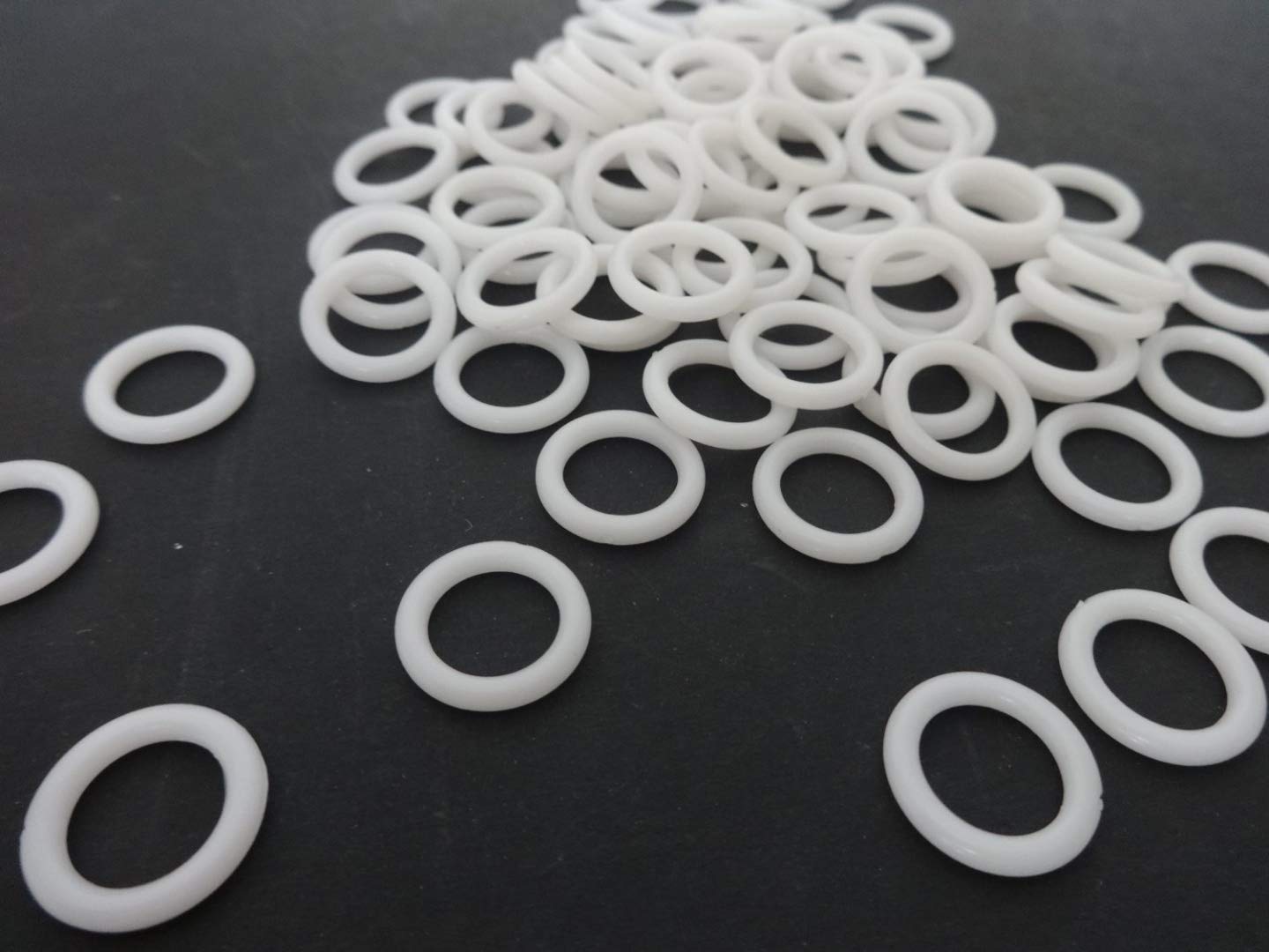 White Plastic Rings For Roman Shades 5/8" 50 Per Pack Amazon.in