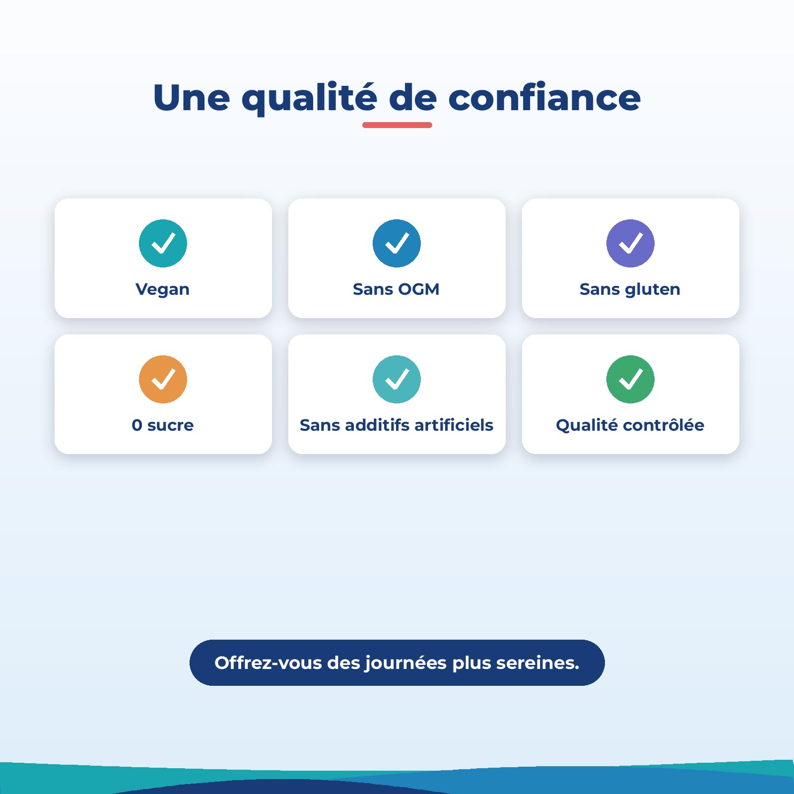 SuperCalm Cortisol LOT de 2 Anti Stress | Formule Ashwagandha, L-Theanine + Magnésium Glycinate & Vitamine D3 | Apaise le stress quotidien | 0 Sucre Goût Framboise 100% naturel | Routine simple