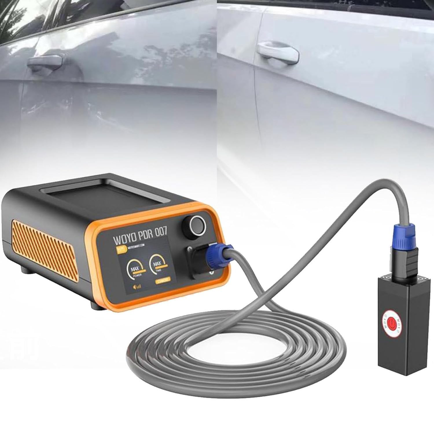 1000W PDR Hot Box Auto Beulen Reparatur Set Induction Heater Machine, Lackfreies Beulen Reparatur Ausbeulwerkzeug, Metallblech Reparieren Dellen Entferne für 98% Hagel-Dellen,220V