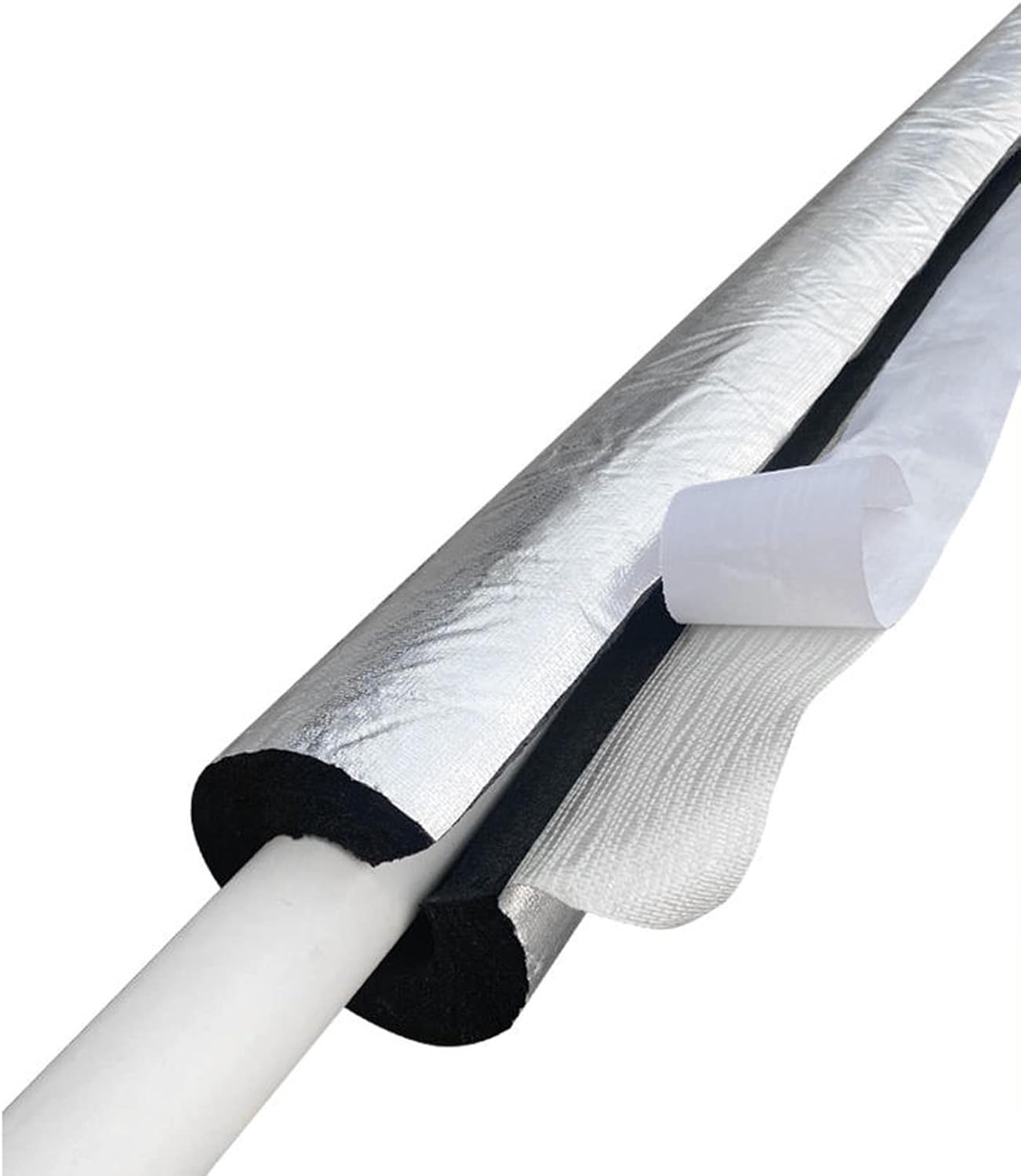 Pipe Insulation Foam For 22108mm Diameter Pipes Lagging Wrap Roll Industrial Covers For