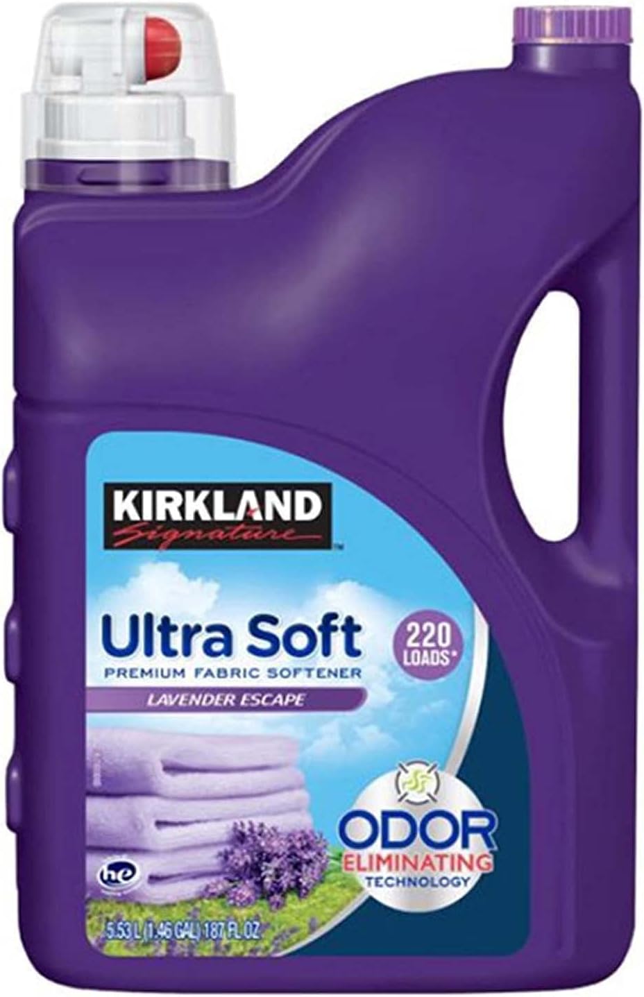 Amazon Kirkland カークランド シグネチャー リキッドファブリックソフナー 衣料用柔軟剤 ラベンダー 5 53l 2回分 Kirkland カークランド 液体柔軟剤