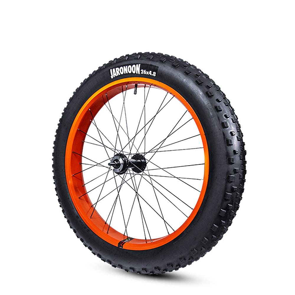 JARONOON Rubber Inner Tube Bicycle 26 x 4.0/4.8 Fat Bicycle Outer Tire for Snow Bike