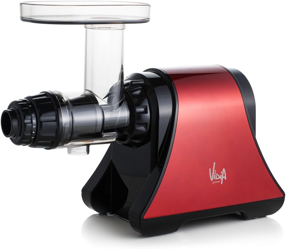 Vidia SJ-002 Horizontal Slow Juicer (Red)
