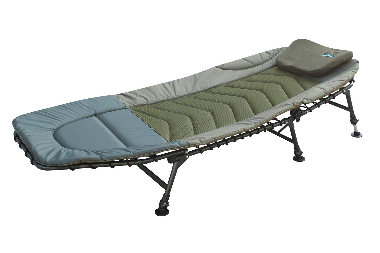 Carpzilla Portable Fishing Bed Chair XL Heavy Duty Camping Bed