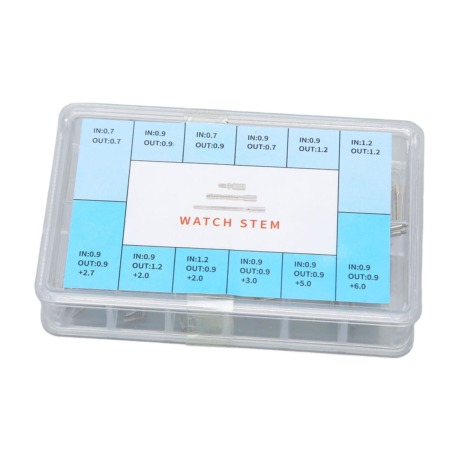 Watch Stem Extender, Portable Precise Safe Watch Winding Stem Extender Hard Replacement Stainless Steel for Watch Store