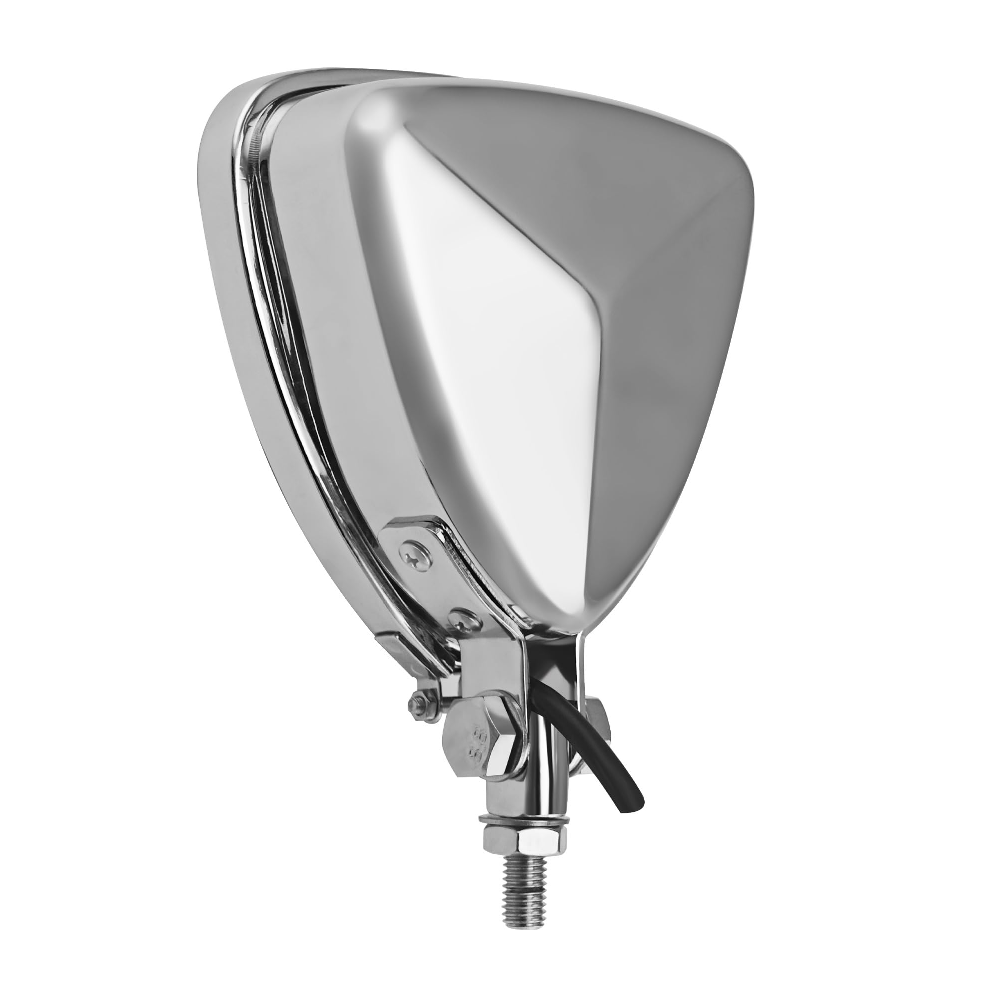 Faros Motocicleta Luz Triangular LED para Motocicleta LED Antiniebla | Luz Triangular LED Para Motocicleta Soporte Conexión Doble Lámpara Para Touring Para Chopper Para Bobber