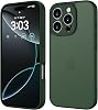 ORDA Case for iPhone 16 Pro Max 6.9 Inch Full Camera Protection Shockproof Scratch-Resistant Translucent Back Protective Case Anti-Fingerprint Matte Mobile Phone Case for iPhone 16 Pro Max (Green