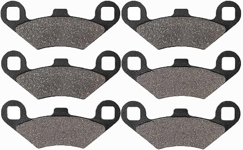 LOCOPOW 2202412 Pastillas de freno delanteras y traseras para Polaris Hawkeye 300 Predator 500 Sportsman 300 400 500 HO 800 570 Scrambler Magnum 325 disponible en Yaxa Peru