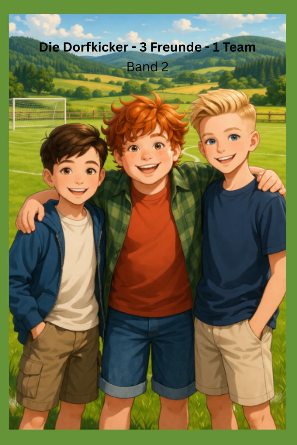 Die Dorfkicker - 3 Freunde - 1 Team - Band 2: Der nächste Schritt (Die Dorfkicker – Kinderbuchreihe über Freundschaft, Fußball und Zusammenhalt)