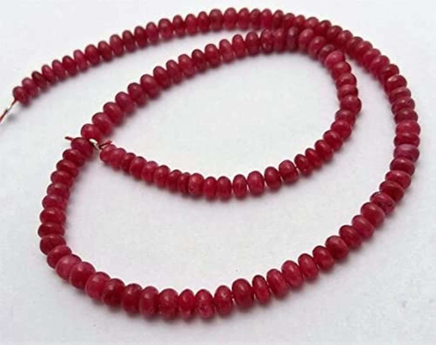Perles de rubis africain 2mm-3mm pour créer vos bijoux d'été minimalistes et bohèmes