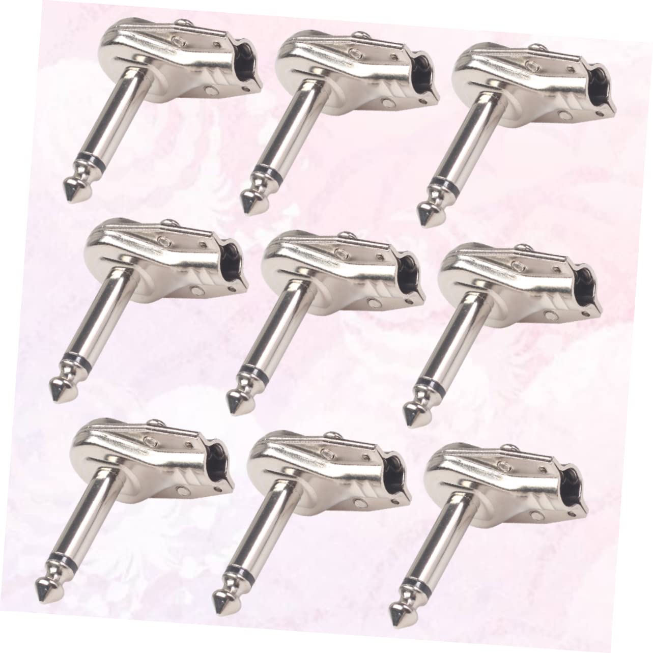 ifundom 20stücke Teiliges Gitarreneffekt-pedalstecker-adapter Für Pedalboard Robuste Verbindung Platzsparendes Design Für Profis Und Gitarrenliebhaber