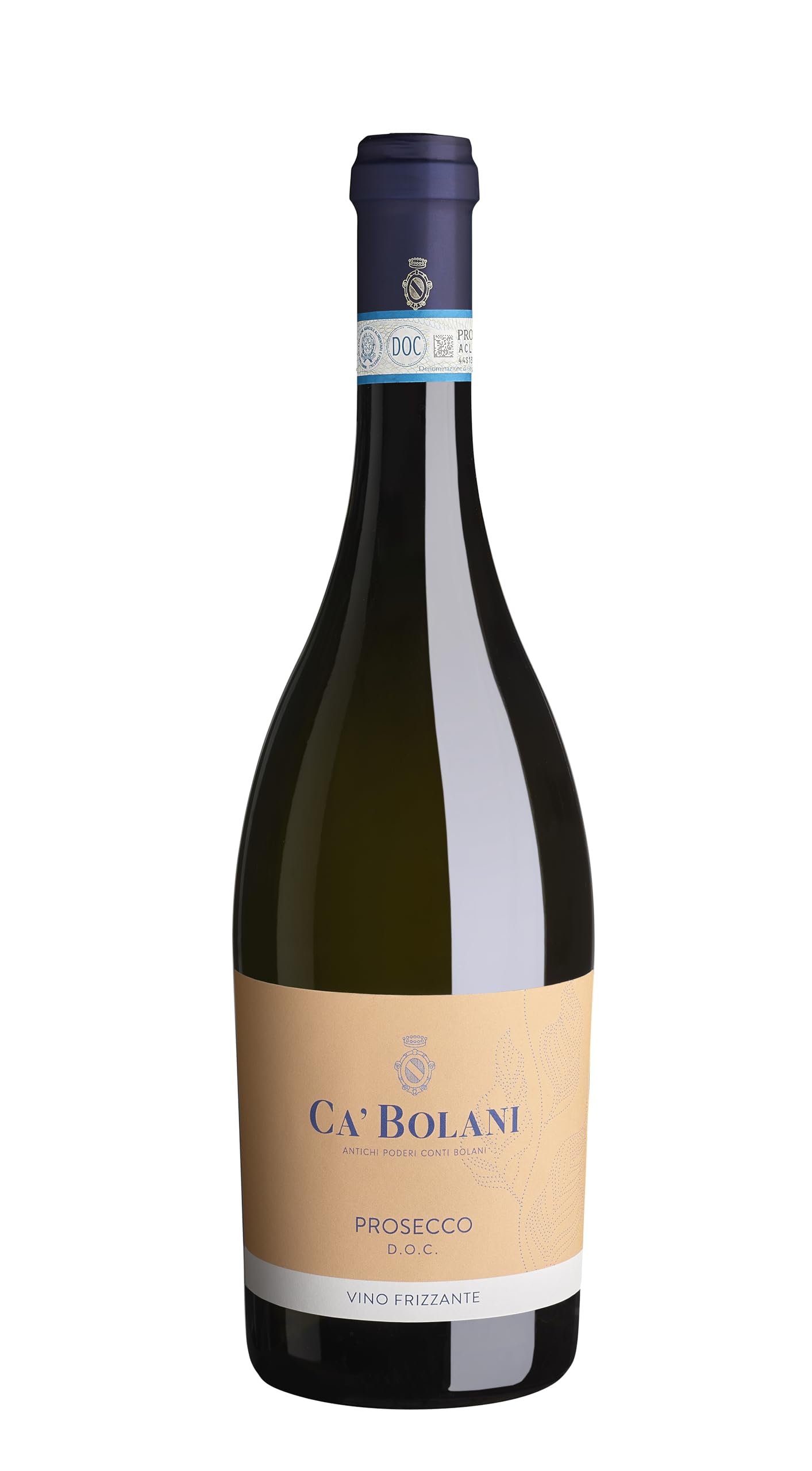 Ca'Bolani Prosecco Frizzante DOC - Italian Semi-Sparkling Wine - Friuli DOC Aquileia, Italy - 75cl / 750ml, 10.5% ABV