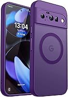 Vista 24 de CANSHN Funda magnética para Google Pixel 9 Pro XL (6.8 pulgadas), mejorada [protección completa de la cámara] [compatible con Magsafe]