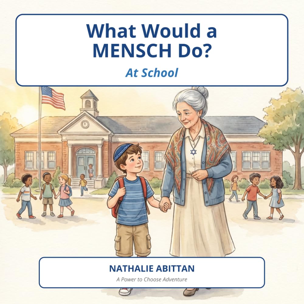 What Would a Mensch Do? At School: A Power to Choose Adventure for Kids — A Jewish Children's Book About Kindness, Bullying, Honesty, and Standing Up for What's Right