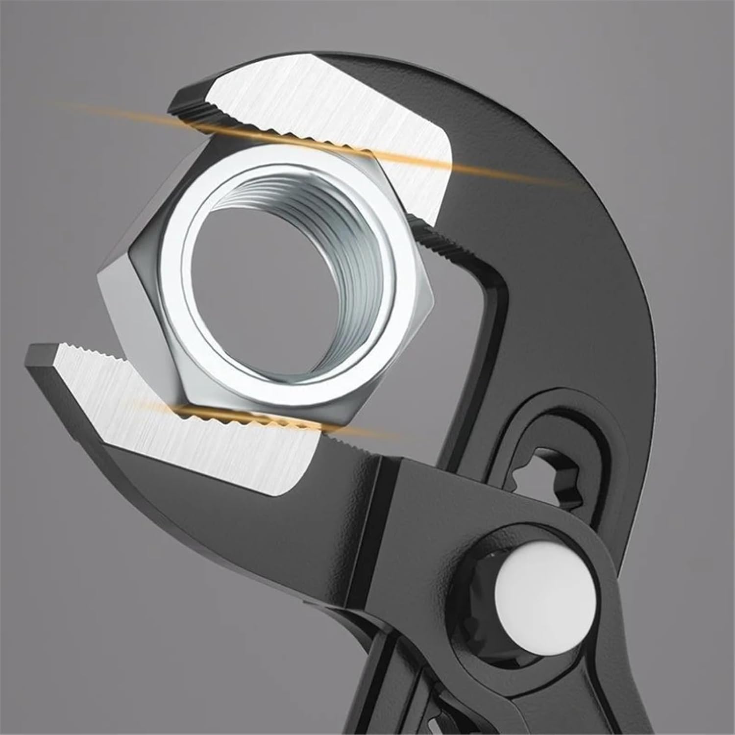 Quick-Release Adjustable Water Pump Pliers Multi-Function Plumbing Pipe Wrench Car Tools Clamp 1Pcs(10 inches)