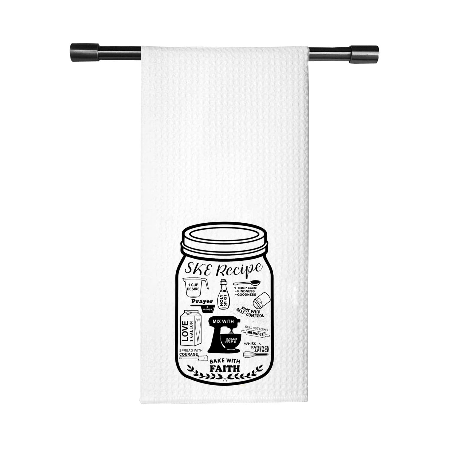 Cadeau pour étudiant et femme : le torchon de cuisine Ske Pioneer