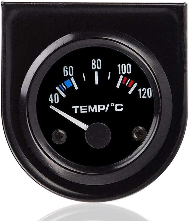 MASO medidor de temperatura de agua universal 12V 40-120 °C pantalla digital LED indicador de temperatura automático