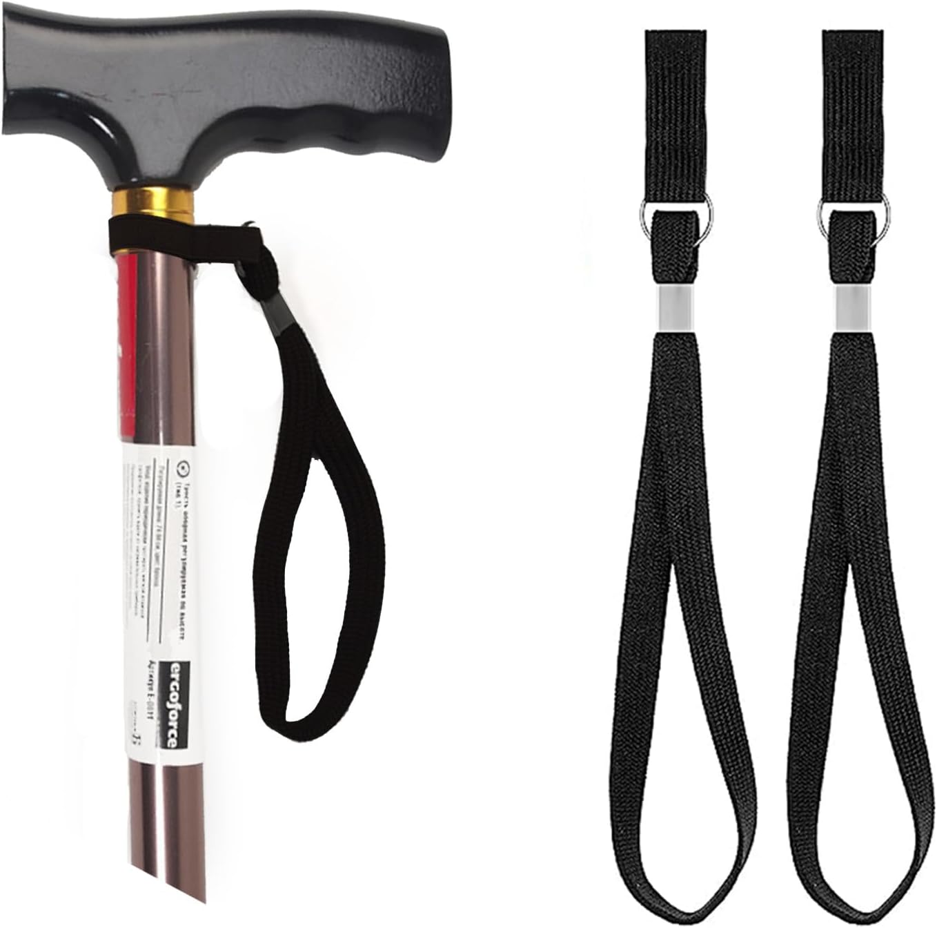 Walking Stick Wrist Strap, 2pcs Walking Stick Strap Wrist Loop For