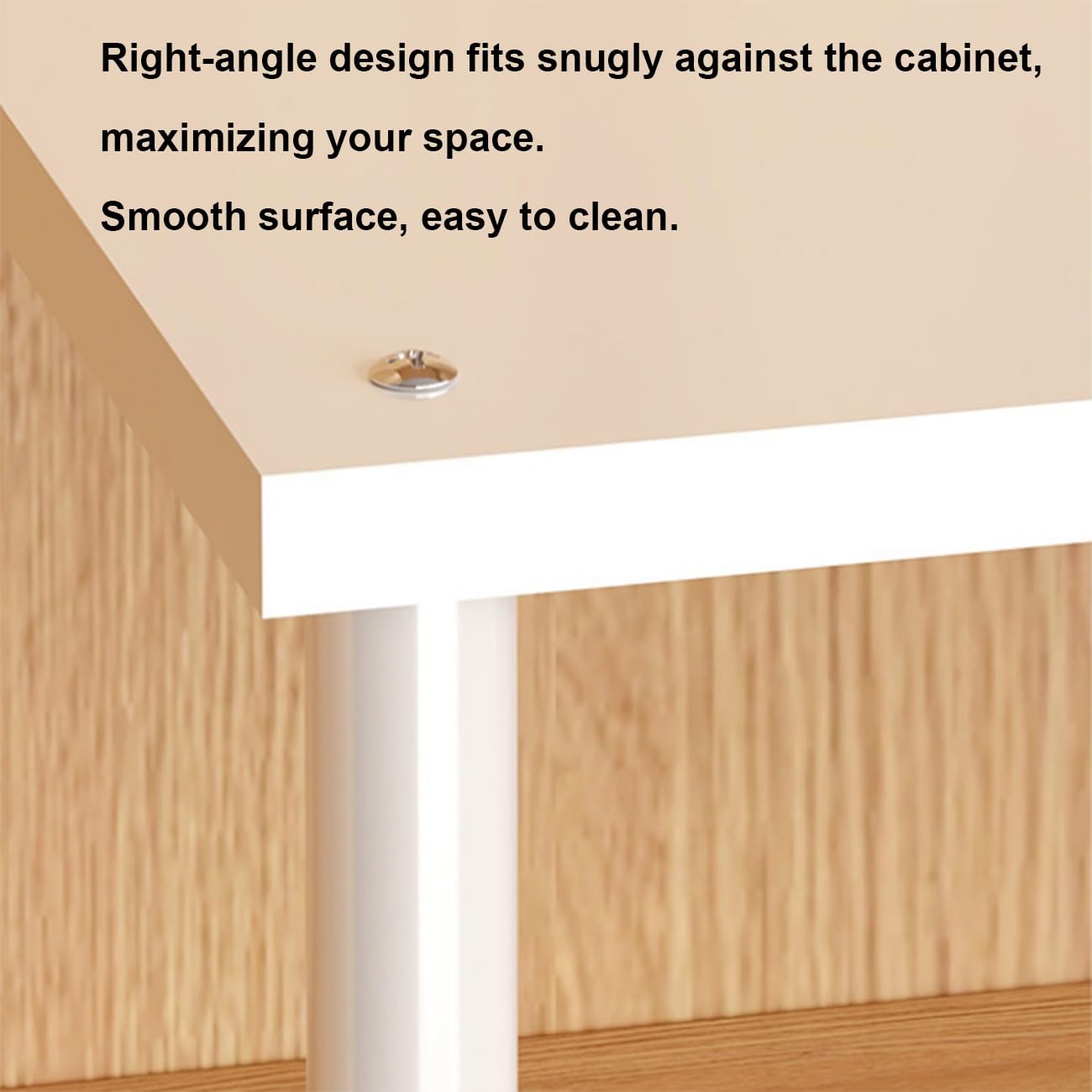 Scaffale regolabile espandibile in metallo per armadio, dispensa, cucina e lavanderia, scaffale versatile per armadio (larghezza 35 cm, lunghezza 50-85 cm, altezza 15 cm)