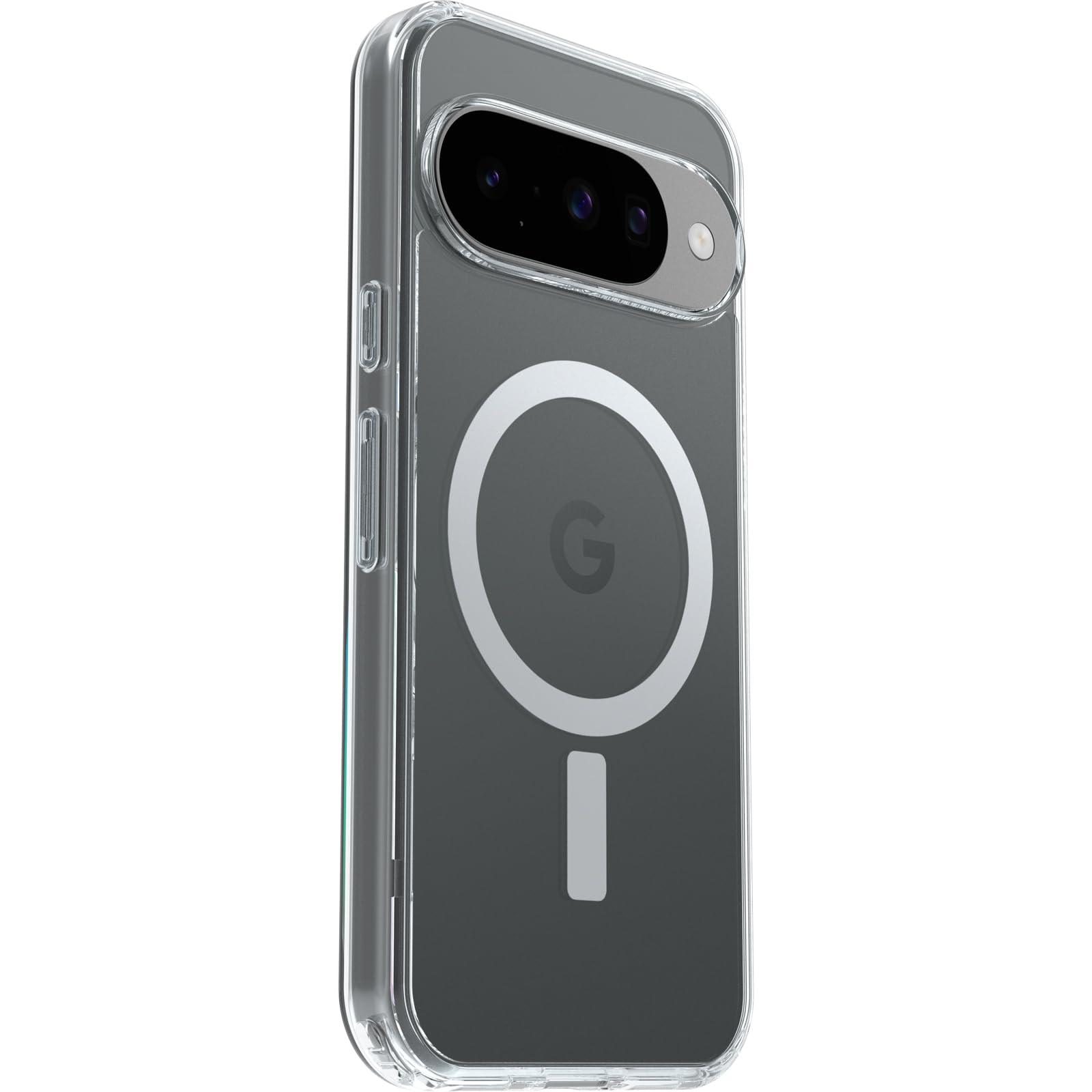OtterBox Cover Symmetry Seires Clear con Pixelsnap per Google Pixel 10/Pixel 10 Pro, resistente a shock e cadute fino; sottile, testata 3x norme MIL-STD 810G, Trasparente