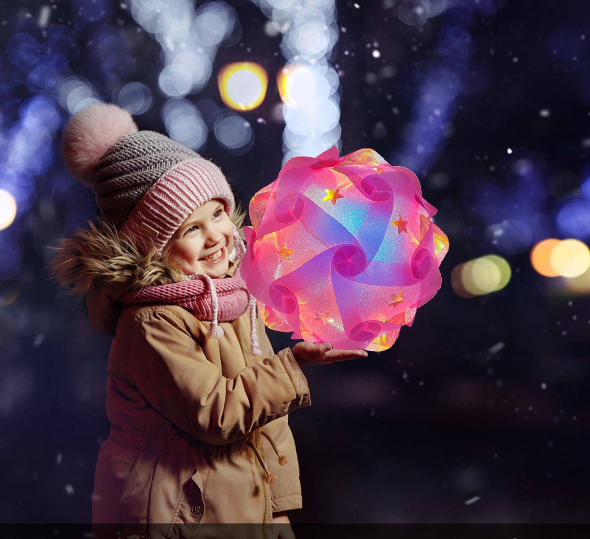 Afenau LED Laternenstab 6er Set - 40cm Kinder Laternenstäbe Für St Martin