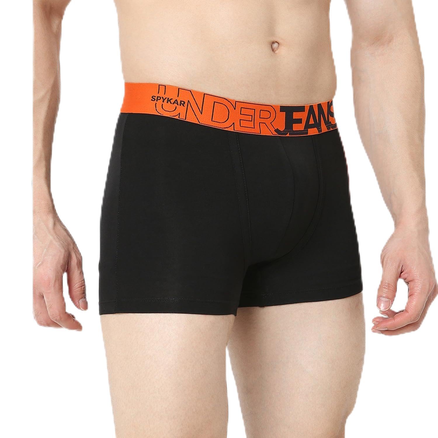 by Spykar Men Premium Pack of 2 Black - White Trunk-image-44