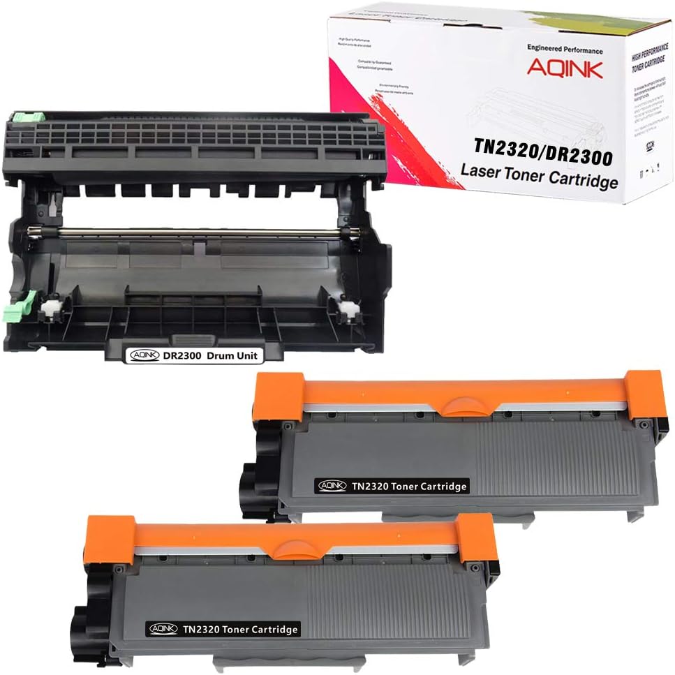 UniVirginCompatible TN-660 TN660 Toner Cartridge & DR630 Drum Replacement for Brother HL-2340DW HL-L2300D HL-L2360DW DCP-L2540DW DCP-L2520DW MFC-L2700DW MFC-L2740DW (2 x Toner & 1 x Drum,3PK)