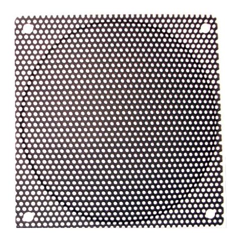 okgear 120mm Black Steel Mesh Filter Grill w/1.1mm Diameter Hole Cover