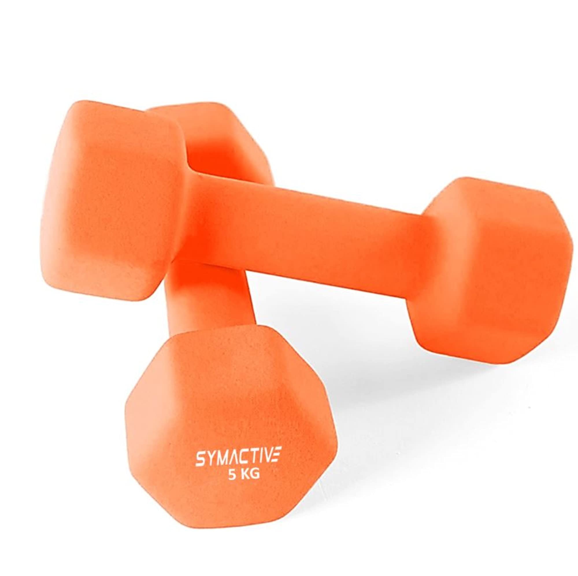Amazon Brand - Symactive Neoprene Coated Dumbbell