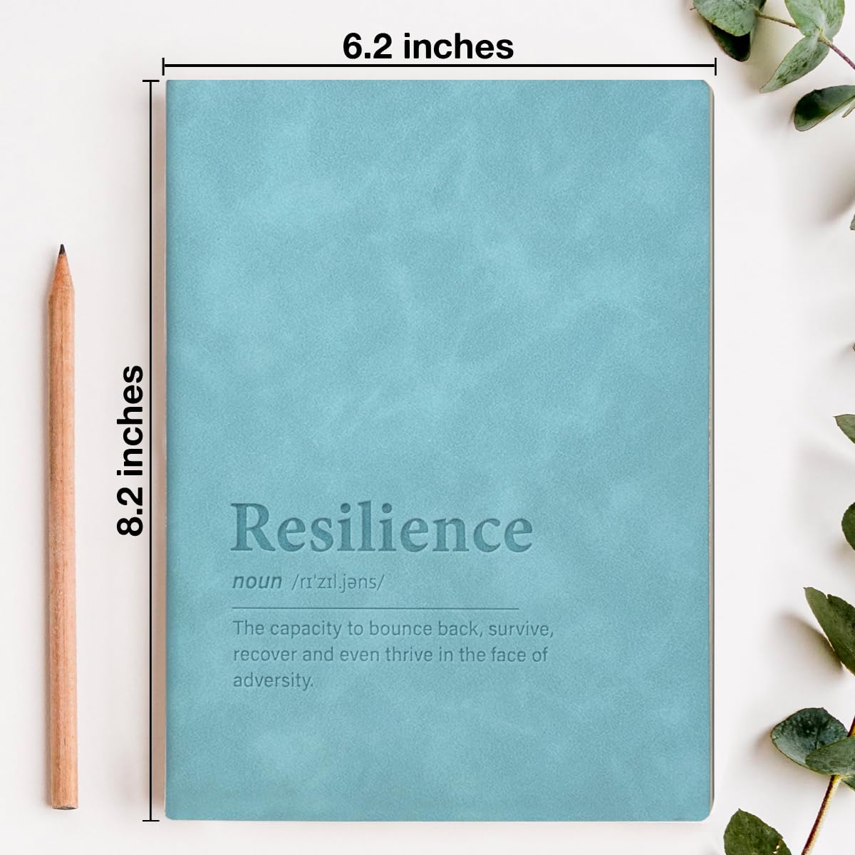 Resilience Definition Inspirujące notatniki, uczelnia, pozytywny inspirujący dziennik dla kobiet i mężczyzn, notatnik do notatek roboczych i dziennika