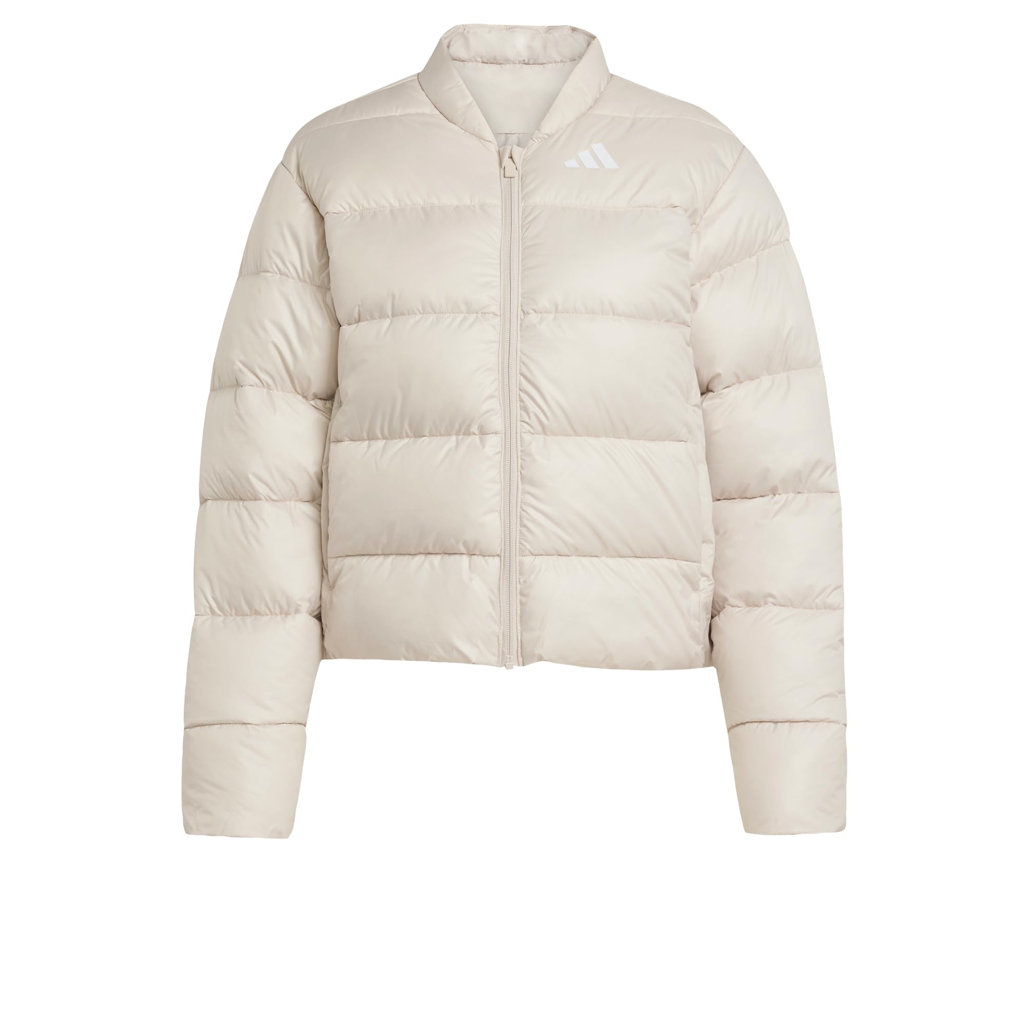 adidas Women's Essentials CLIMAWARM Synthetic Down Puffer Jackets, Wonder Alumina, XL