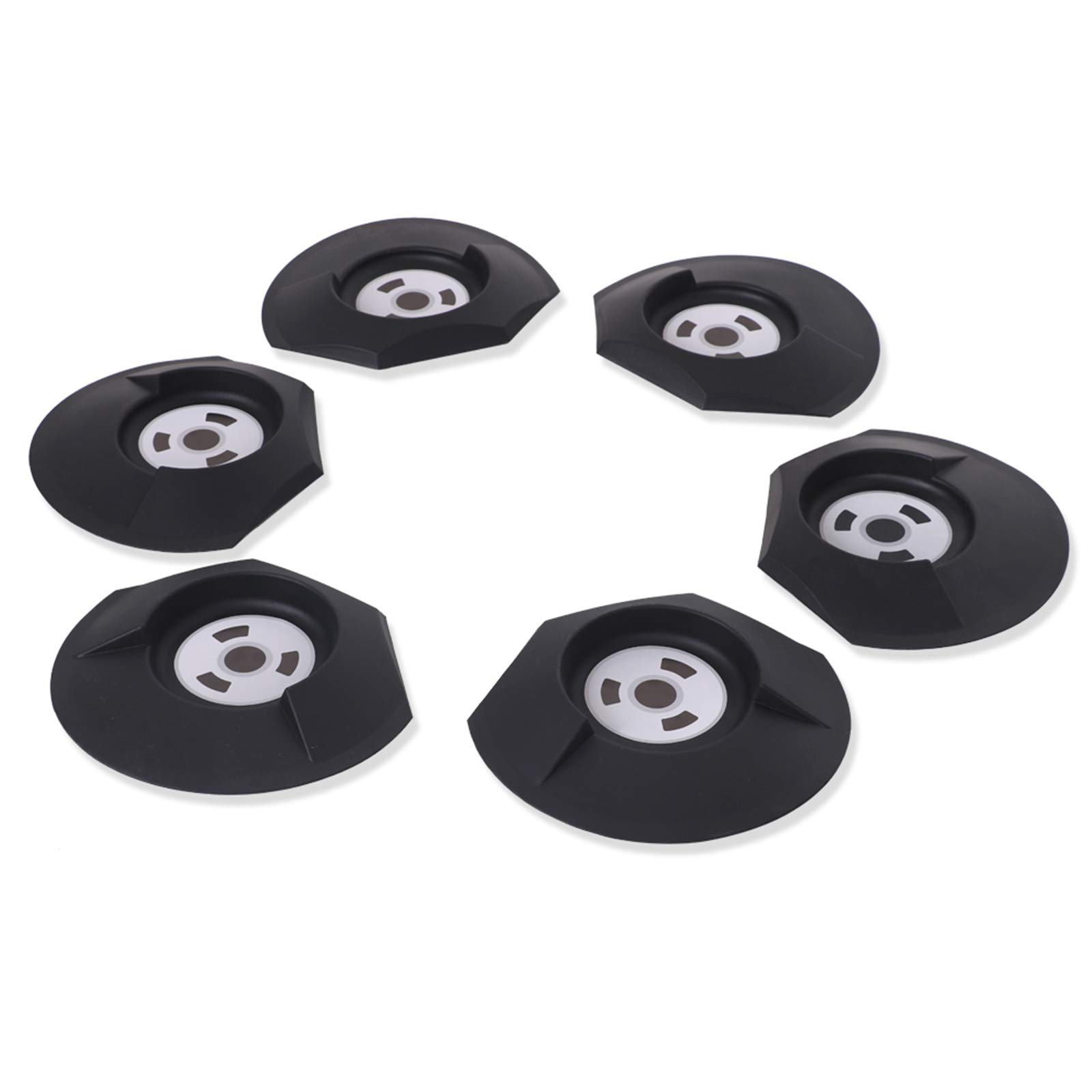 HOW TRUE 6 Pack Putter Cups Practice Golf Putting Cup Practicing Hole Putting Aid Putter Training Accessory Fit for Indoors & Outdoors