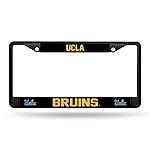 Rico Industries NCAA UCLA Bruins Standard Black Chrome Frame with Decal Inserts 12 x 6 Car/Truck Auto Accessory