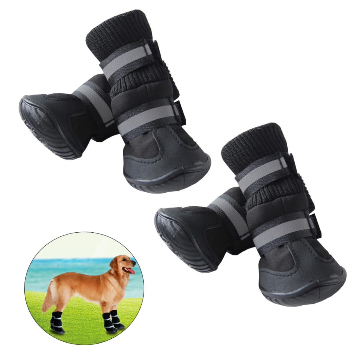 Mipcase Botas Zapatos para Perros Zapatos para Mascotas Zapatos De Perro Botas para Perros Zapatos De Cachorro Perro Pequeño