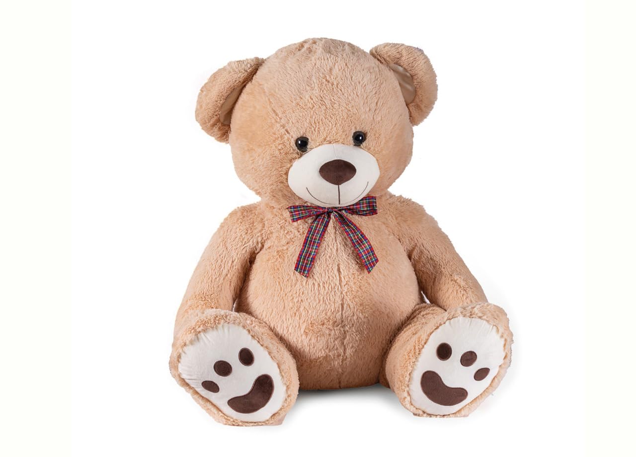 CapitanCasa Simpatico Orsacchiotto di Peluches Morbido Orso Marshmallow 70-120cm 70cm Marshmallow