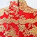 Shanghai Story Keyhole Cheongsam Lace Mermaid Sequins Qipao Dress 10 Red