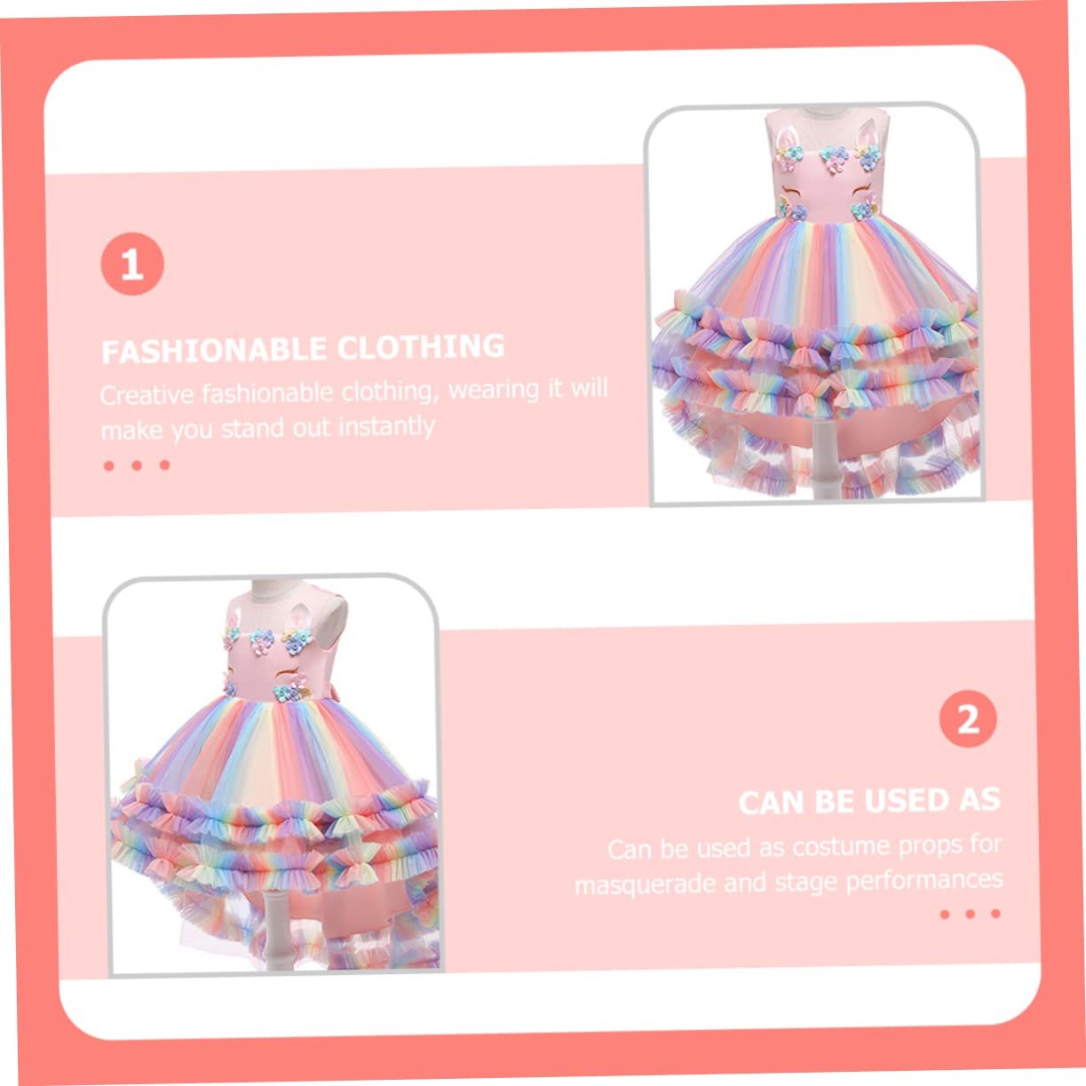BESTYASH Tutù abito in tulle per bambina vestito per bambini vestito da ragazza di fiori per ragazze abito di tulle gonna di garza per bambini i bambini vestono cotone rosa