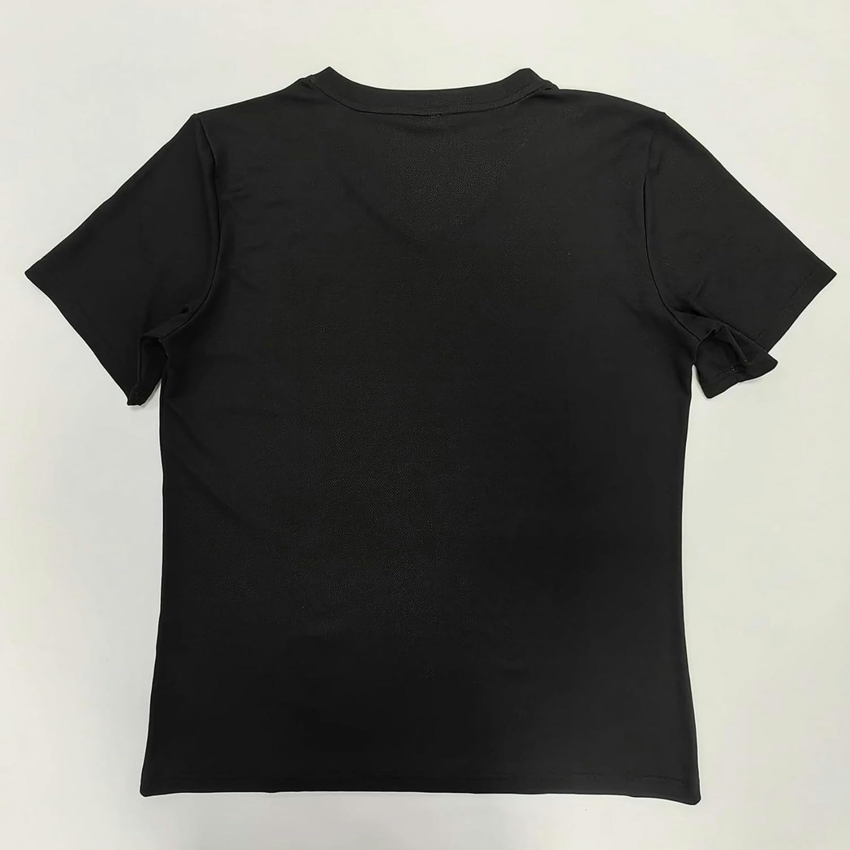 Camiseta antirradiación EMF para Hombre, Ropa de protección 5G, blindaje RF, protección contra la radiación WiFi, Bloqueo de la radiación de microondas