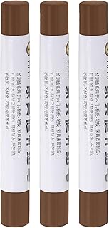 uxcell Furniture Repair Crayons, 3Pcs - Wood Wax Filler Stick, Furniture Markers Touch Up - for Scratches Holes Tables Desks Wooden Floors Cover Ups, American Walnut Brown