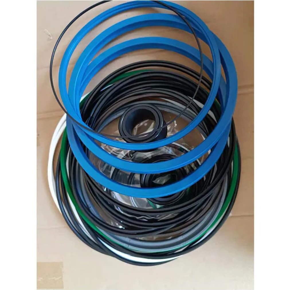 Bucket Cylinder Seal Kit, Compatible with Komatsu PC300-7 PC300-8 PC300HD-8 PC3, 7079958090, Excavator Replacement Part (707-99-58090)