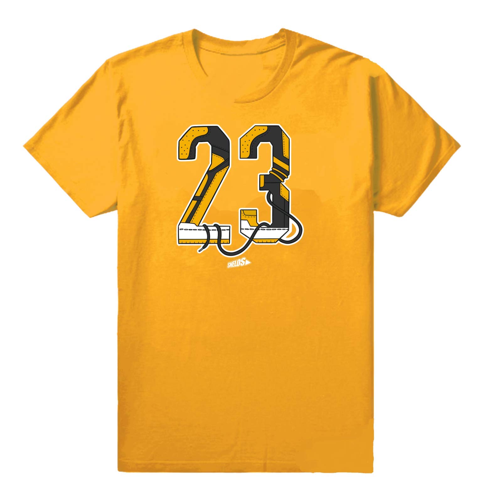 SNELOSShirt Match Sneaker Jordan 12 University Gold Match Jordan Tee