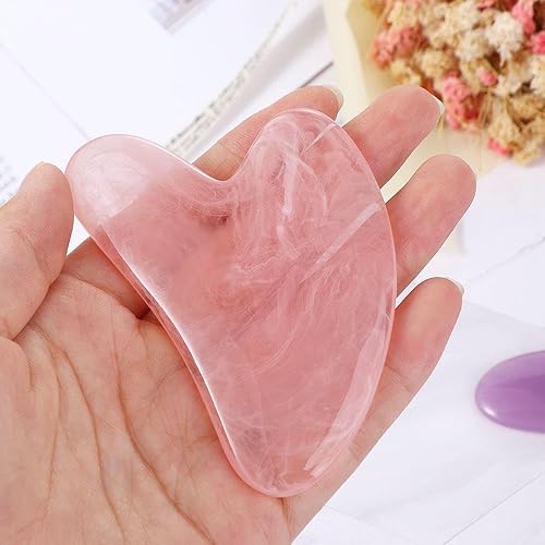 Miniatura 5 de 1 unids Gua Sha Herramientas faciales Masajeador corporal SPA Resina raspado Masaje Herramienta de cuidado de la piel Face Slimming Removedor de