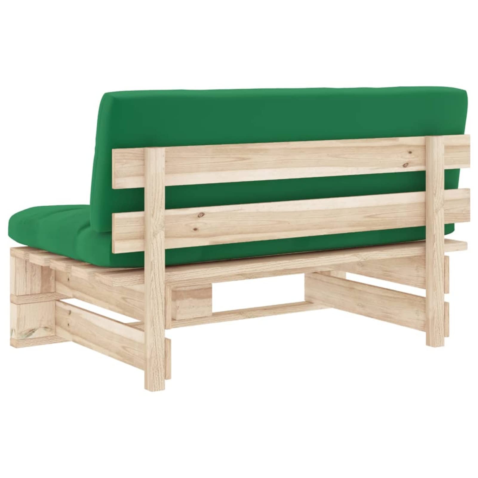Sofá Central de palets para jardín Madera Pino impregnada, Sofás para Patio, Sofa Exterior Jardin, Sofa Terraza, Muebles De Jardin Exterior3066534